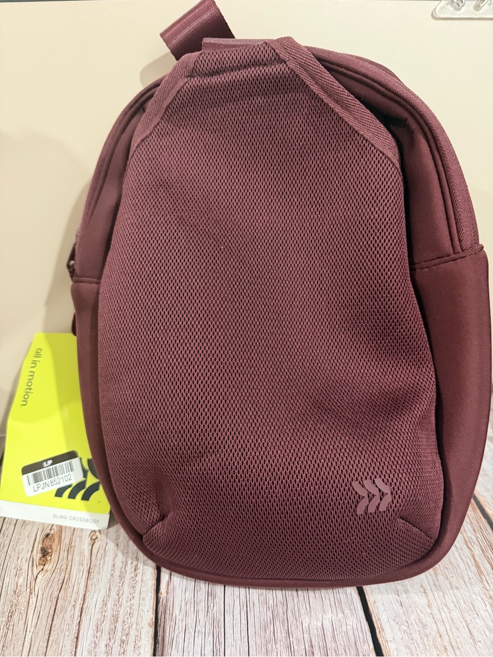 all in motion Maroon Crossbody Sling Bag